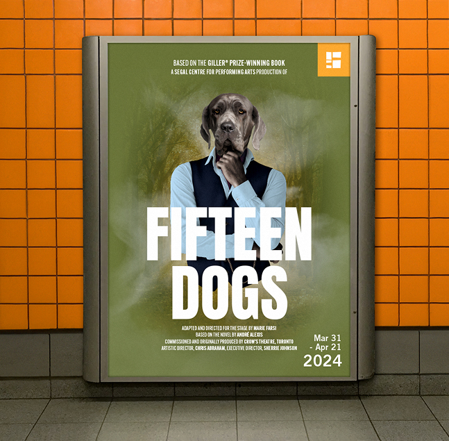 A poster for a play called